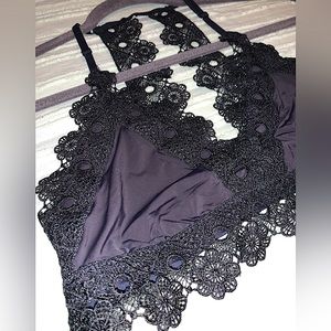 Black Lacey Bralette